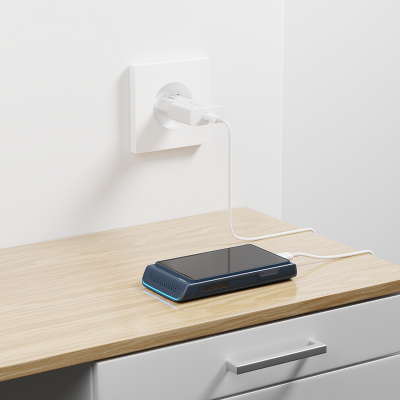 Strømadapter (EU-stik)